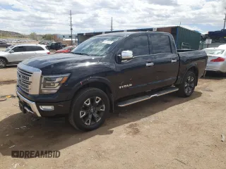 2023 Nissan Titan Pro-4X с VIN 1N6AA1ED8PN104961, выставлен на аукционе Copart как лот 53479325 с пробегом 20 632 миль миль и Списание • Salvage title. История ставок и продаж доступна на DreamBid. Изображение 1.