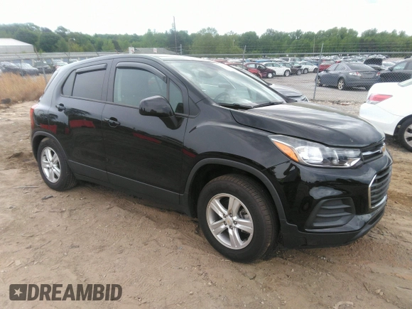2021 Chevrolet Trax LS with VIN KL7CJKSB3MB332543, listed as a IAAI auction lot 42091395 with 64,579 mi miles and . Bid and sale history available at DreamBid. Image 1.