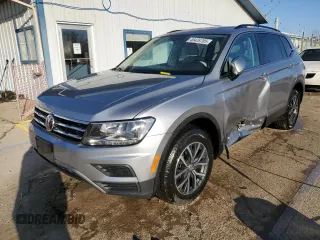 2020 Volkswagen Tiguan SE with VIN 3VV2B7AX7LM098132, listed as a Copart auction lot 48428785 with 80,514 mi miles and Salvage Title. Bid and sale history available at DreamBid. Image 1.