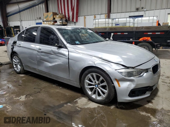 2018 BMW 3 Series 320i xDrive with VIN WBA8E5G50JNV02124, listed as a Copart auction lot 44439065 with 97,527 mi miles and Salvage Title. Bid and sale history available at carsss.com. Image 4.