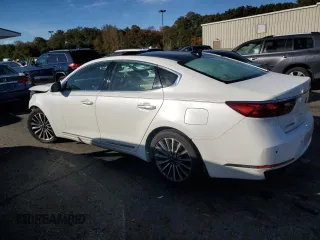 2017 Kia Cadenza Premium with VIN KNALC4J11H5073294, listed as a Copart auction lot 75508654 with 109,066 mi miles and Salvage Title. Bid and sale history available at carsss.com. Image 2.