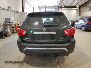 2018 Nissan Pathfinder Platinum with VIN 5N1DR2MM9JC654801, listed as a Copart auction lot 48439965 with 95,823 mi miles and Clean title. Bid and sale history available at DreamBid. Image 6.