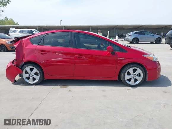 2012 Toyota Prius One with VIN JTDKN3DU8C5499775, listed as a IAAI auction lot 42065022 with 104,499 mi miles and . Bid and sale history available at carsss.com. Image 13.