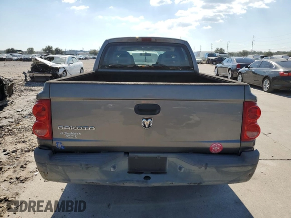2006 Dodge Dakota ST with VIN 1D7HE28K36S522601, listed as a Copart auction lot 73888054 with 149,142 mi miles and Salvage Title. Bid and sale history available at carsss.com. Image 6.