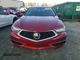 2020 Acura TLX with VIN 19UUB1F32LA015781, listed as a Copart auction lot 80426414 with 39,165 mi miles and Salvage Title. Bid and sale history available at carsss.com. Image 5.