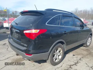 2011 Hyundai Veracruz GLS with VIN KM8NUDCCXBU176942, listed as a IAAI auction lot 41837043 with 128,446 mi miles and . Bid and sale history available at DreamBid. Image 4.