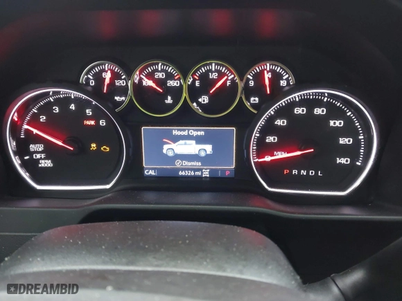 2019 Chevrolet Silverado 1500 LT with VIN 1GCRYDEDXKZ359924, listed as a IAAI auction lot 41463919 with 66,326 mi miles. Bid and sale history available at carsss.com. Image 7.