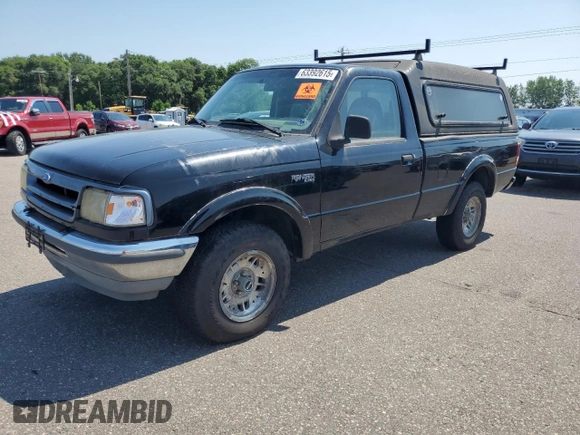 1993 Ford Ranger Splash with VIN 1FTCR11U2PUB70499, listed as a Copart auction lot 63392615 with 428,869 mi miles and Clean title. Bid and sale history available at DreamBid. Image 1.