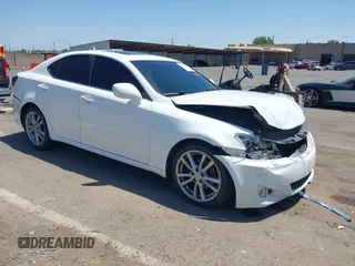 2007 Lexus IS 250 z VIN JTHBK262675044569, wystawiony jako IAAI lot #42402159 z przebiegiem 171 340 mil mil oraz . Historia ofert i sprzedaży dostępna na DreamBid. Obrazek 1.