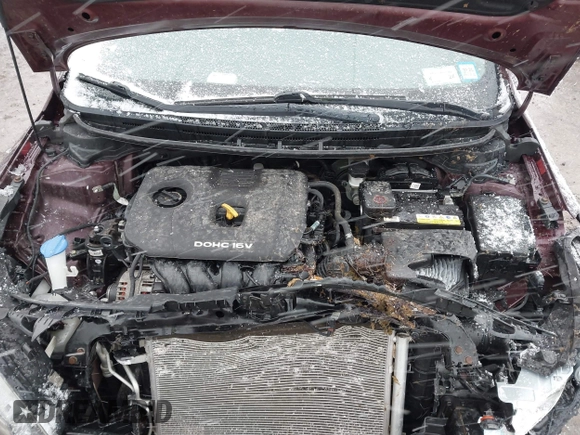 2017 Kia Forte LX with VIN 3KPFK4A7XHE071992, listed as a IAAI auction lot 42039101 with 76,682 mi miles. Bid and sale history available at carsss.com. Image 10.