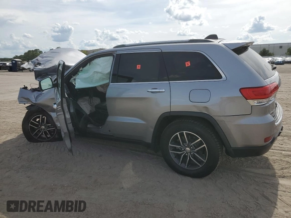 2018 Jeep Grand Cherokee Limited with VIN 1C4RJFBG8JC331247, listed as a Copart auction lot 64181455 with Not provided miles and Non repairable. Bid and sale history available at DreamBid. Image 2.