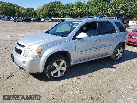 2009 Chevrolet Equinox Sport with VIN 2CNDL037596232675, listed as a Copart auction lot 73381864 with 123,840 mi miles and Clean Title. Bid and sale history available at carsss.com. Image 1.