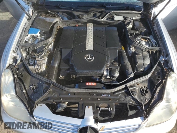 2006 Mercedes-Benz CLS-Class with VIN WDDDJ75X36A020636, listed as a Copart auction lot 77382474 with 133,649 mi miles and Salvage Title. Bid and sale history available at carsss.com. Image 11.