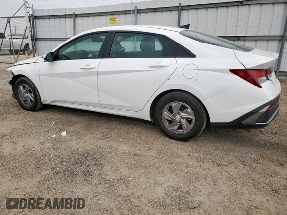 2024 Hyundai Elantra SE с VIN KMHLL4DG9RU851475, выставлен на аукционе Copart как лот 57286505 с пробегом 13 332 миль миль и Списание • Salvage title. История ставок и продаж доступна на DreamBid. Изображение 2.