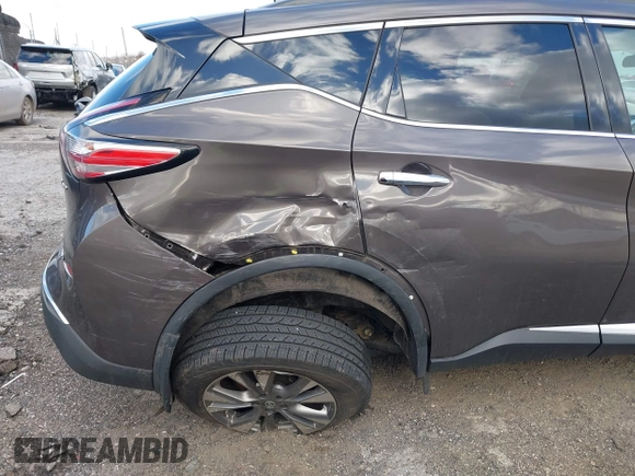2017 Nissan Murano Platinum z VIN 5N1AZ2MH1HN183747, wystawiony jako IAAI lot #41595423 z przebiegiem 84 812 mil mil oraz . Historia ofert i sprzedaży dostępna na DreamBid. Obrazek 6.