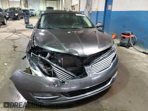2015 Lincoln MKZ with VIN 3LN6L2GK2FR613018, listed as a Copart auction lot 50189225 with 102,287 mi miles and Salvage Title. Bid and sale history available at carsss.com. Image 5.