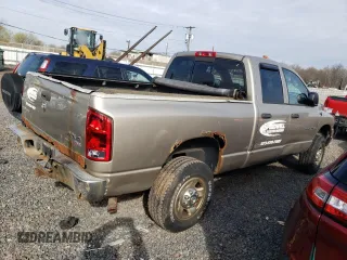 2005 Dodge Ram 2500 SLT with VIN 3D7KS28DX5G836249, listed as a Copart auction lot 52722255 with 204,400 mi miles and Clean Title. Bid and sale history available at carsss.com. Image 3.