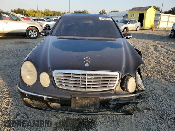 2003 Mercedes-Benz E-Class 3.2L with VIN WDBUF65J83A182953, listed as a Copart auction lot 69629174 with 336,517 mi miles and Salvage Title. Bid and sale history available at carsss.com. Image 5.