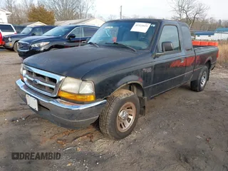 1999 Ford Ranger XLT with VIN 1FTYR14X0XPB77848, listed as a IAAI auction lot 41521029 with 139,595 mi miles. Bid and sale history available at carsss.com. Image 2.