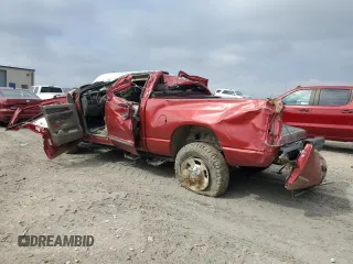 2006 Dodge Ram 2500 SLT with VIN 1D7KS28C26J234372, listed as a Copart auction lot 70235864 with 0 mi miles and Salvage Title. Bid and sale history available at carsss.com. Image 2.