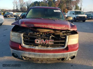 2007 GMC Sierra 1500 SLE1 with VIN 3GTEC13J37G521176, listed as a Copart auction lot 84874054 with 0 mi miles and Salvage Title. Bid and sale history available at carsss.com. Image 5.