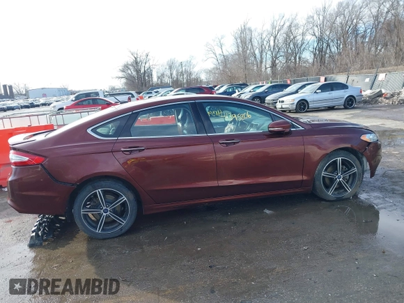 2016 Ford Fusion Titanium with VIN 3FA6P0K90GR244717, listed as a IAAI auction lot 41395806 with 151,853 mi miles. Bid and sale history available at carsss.com. Image 13.