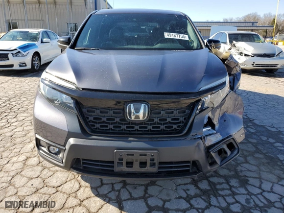 2020 Honda Passport EX-L with VIN 5FNYF7H56LB003193, listed as a Copart auction lot 49187755 with 50500 miles and Salvage Title. Bid and sale history available at carsss.com. Image 5.