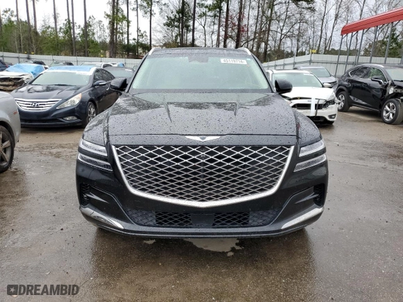 2021 Genesis GV80 Advanced + with VIN KMUHCESC4MU056355, listed as a Copart auction lot 45119714 with 70,177 mi miles. Bid and sale history available at carsss.com. Image 5.