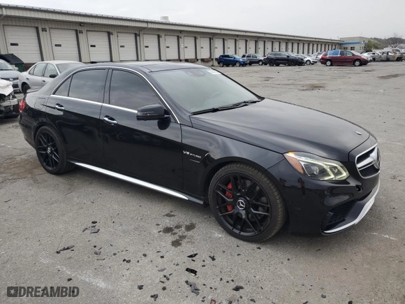 2015 Mercedes-Benz E-Class E 63 AMG S-Model with VIN WDDHF7GB6FB107820, listed as a Copart auction lot 78644054 with 75,865 mi miles and Clean Title. Bid and sale history available at carsss.com. Image 4.