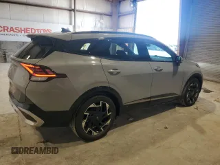 2024 Kia Sportage SX-Prestige with VIN 5XYK53DF1RG185581, listed as a Copart auction lot 41761805 with 37,397 mi miles and Salvage Title. Bid and sale history available at carsss.com. Image 3.