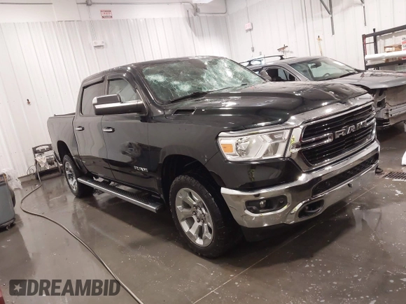 2019 Ram 1500 Big Horn с VIN 1C6SRFFT3KN625461, выставлен на аукционе IAAI как лот 42178932 с пробегом 45 749 миль миль и . История ставок и продаж доступна на DreamBid. Изображение 1.