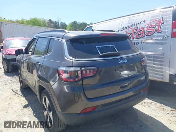 2018 Jeep Compass Latitude with VIN 3C4NJCBB3JT194188, listed as a IAAI auction lot 41996510 with 68,855 mi miles and . Bid and sale history available at DreamBid. Image 14.