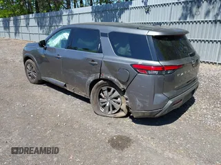 2024 Nissan Pathfinder S with VIN 5N1DR3AC0RC251741, listed as a IAAI auction lot 42292911 with 24,282 mi miles and . Bid and sale history available at DreamBid. Image 3.