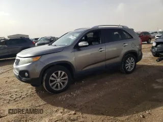 2011 Kia Sorento EX with VIN 5XYKUDA28BG178675, listed as a Copart auction lot 47277865 with 165,512 mi miles and Salvage Title. Bid and sale history available at carsss.com. Image 1.