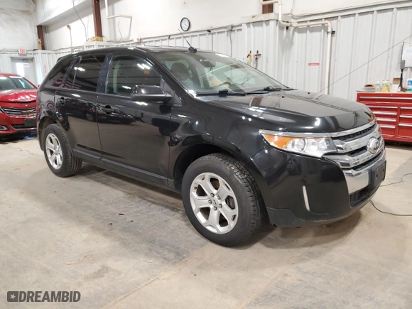 2014 Ford Edge SEL with VIN 2FMDK4JC0EBA62902, listed as a Copart auction lot 53751895 with 201,440 mi miles and Clean Title. Bid and sale history available at carsss.com. Image 4.