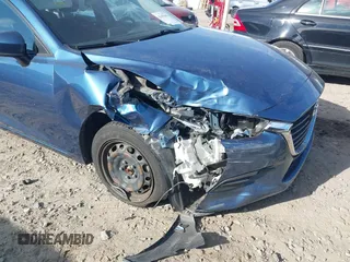2018 Mazda 3 Sport with VIN 3MZBN1U74JM252031, listed as a IAAI auction lot 41455656 with 64,341 mi miles and . Bid and sale history available at DreamBid. Image 6.