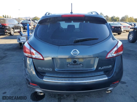 2013 Nissan Murano LE with VIN JN8AZ1MU5DW205897, listed as a Copart auction lot 78062184 with 147,015 mi miles and Salvage Title. Bid and sale history available at carsss.com. Image 6.
