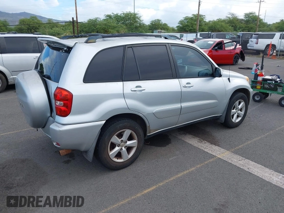2005 Toyota RAV4 with VIN JTEGD20VX50047632, listed as a IAAI auction lot 41827122 with 214,716 mi miles. Bid and sale history available at carsss.com. Image 4.