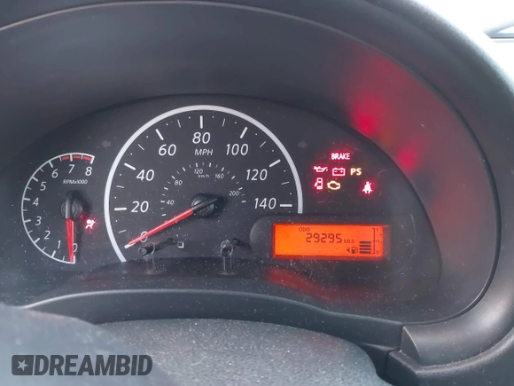 2016 Nissan Versa SV with VIN 3N1CN7AP5GL878333, listed as a IAAI auction lot 41437944 with 29,295 mi miles and . Bid and sale history available at DreamBid. Image 7.