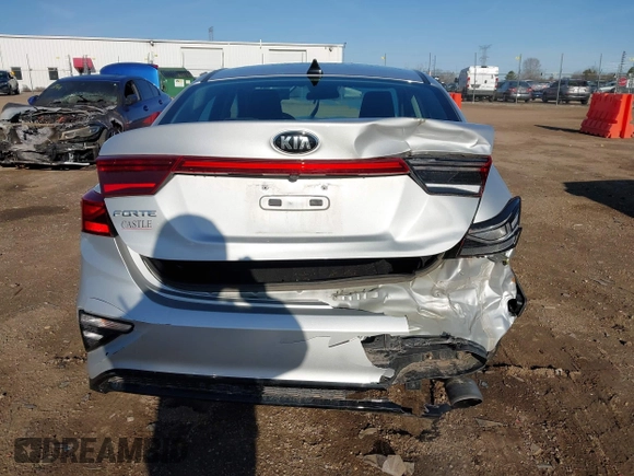 2021 Kia Forte LXS with VIN 3KPF24AD7ME264259, listed as a IAAI auction lot 41935173 with 56,376 mi miles and . Bid and sale history available at carsss.com. Image 16.