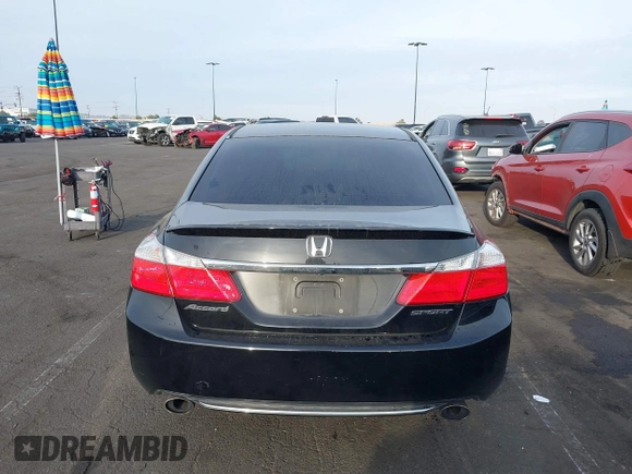 2013 Honda Accord Sport with VIN 1HGCR2F52DA197224, listed as a IAAI auction lot 41712461 with 188,065 mi miles and . Bid and sale history available at DreamBid. Image 16.