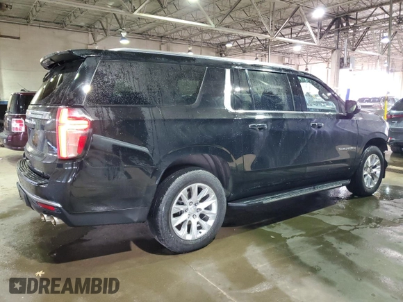 2023 Chevrolet Suburban Premier with VIN 1GNSKFKD3PR255115, listed as a Copart auction lot 52940585 with 65,453 mi miles and Clean Title. Bid and sale history available at DreamBid. Image 3.