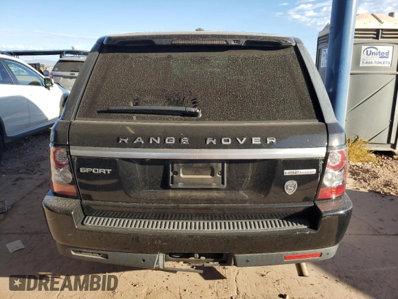2013 Land Rover Range Rover Sport HSE LUX with VIN SALSK2D45DA805996, listed as a Copart auction lot 45919025 with 113,083 mi miles and Salvage Title. Bid and sale history available at carsss.com. Image 6.