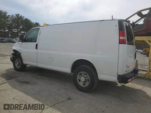 2013 Chevrolet Express Cargo with VIN 1GCZGTCA7D1177735, listed as a Copart auction lot 48693815 with 101,380 mi miles and Salvage title. Bid and sale history available at DreamBid. Image 2.