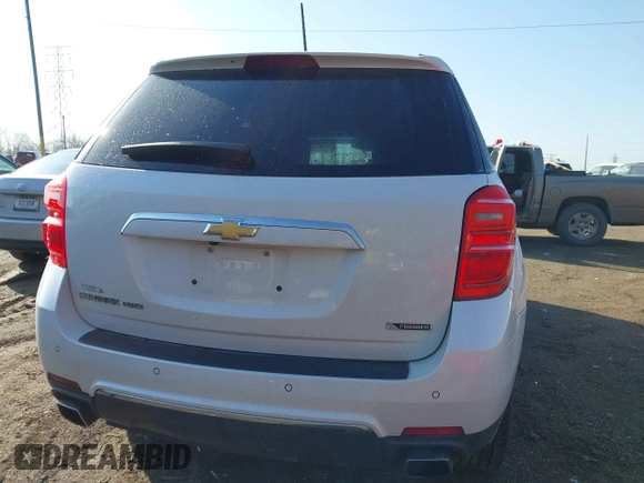 2017 Chevrolet Equinox Premier with VIN 2GNFLGE3XH6301818, listed as a IAAI auction lot 41999617 with 75,299 mi miles. Bid and sale history available at carsss.com. Image 17.