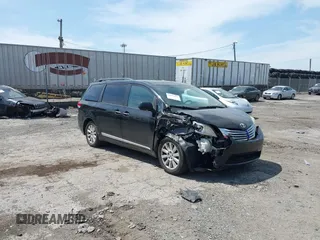 2011 Toyota Sienna XLE with VIN 5TDDK3DC2BS024429, listed as a IAAI auction lot 42091570 with 159,398 mi miles and . Bid and sale history available at DreamBid. Image 1.