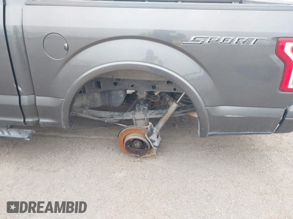 2016 Ford F-150 XL with VIN 1FTEW1CG6GKD87185, listed as a IAAI auction lot 41624791 with 184,522 mi miles and . Bid and sale history available at carsss.com. Image 6.