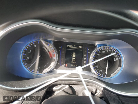 2016 Chrysler 200 LX with VIN 1C3CCCFB5GN197926, listed as a Copart auction lot 42500375 with 36,105 mi miles and Salvage Title. Bid and sale history available at carsss.com. Image 9.