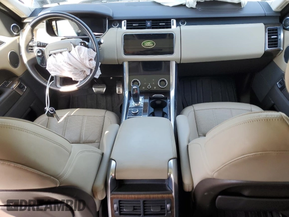 2022 Land Rover Range Rover Sport HSE Silver Edition with VIN SALWR2SU7NA235503, listed as a Copart auction lot 53357875 with 4,419 mi miles and Salvage title. Bid and sale history available at DreamBid. Image 8.