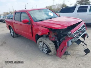 2022 Nissan Frontier SV with VIN 1N6ED1EJ1NN690902, listed as a IAAI auction lot 41513911 with 48,799 mi miles. Bid and sale history available at carsss.com. Image 1.